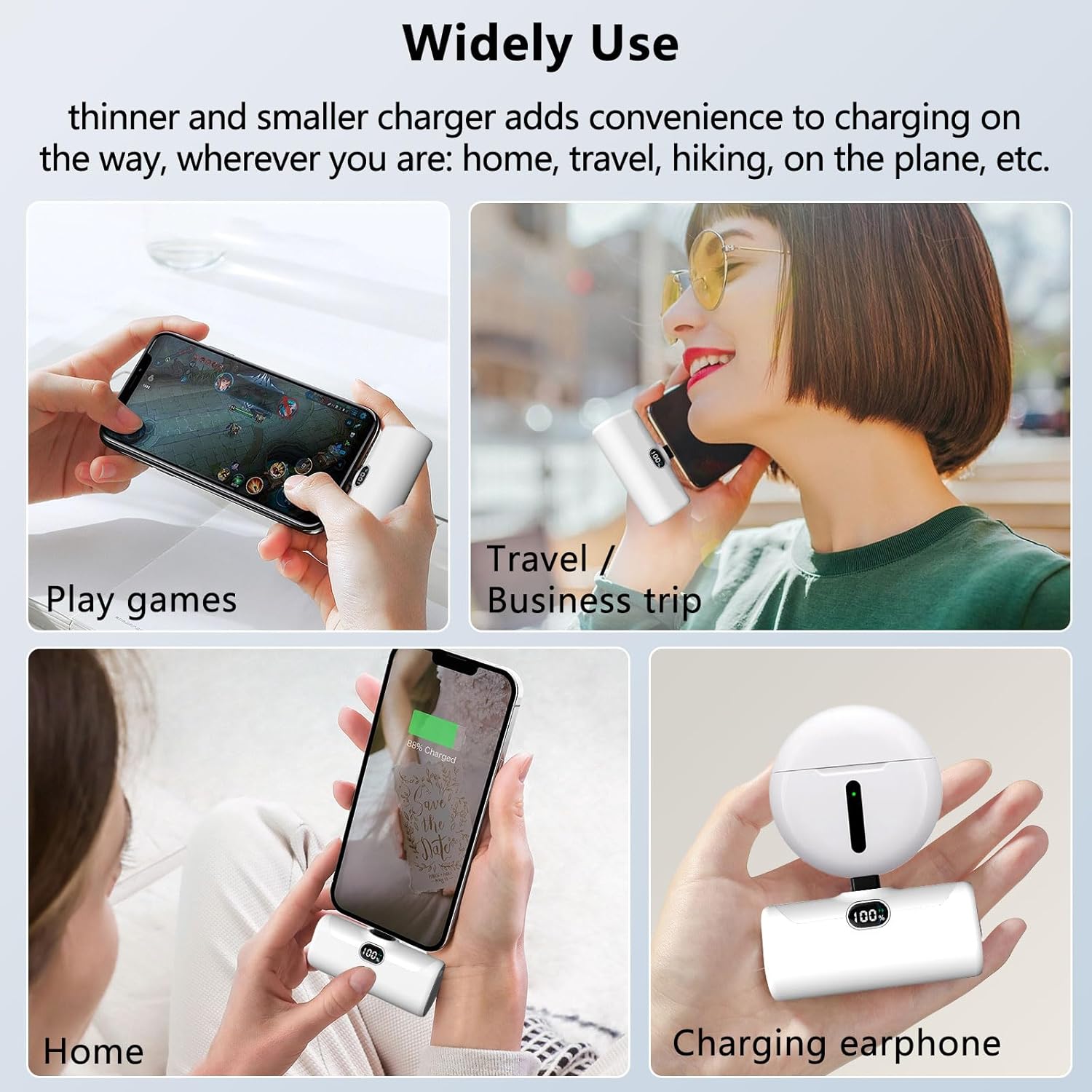 Mini banque d'alimentation mobile